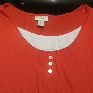 💗 Chico's 3/4 sleeve tee💗